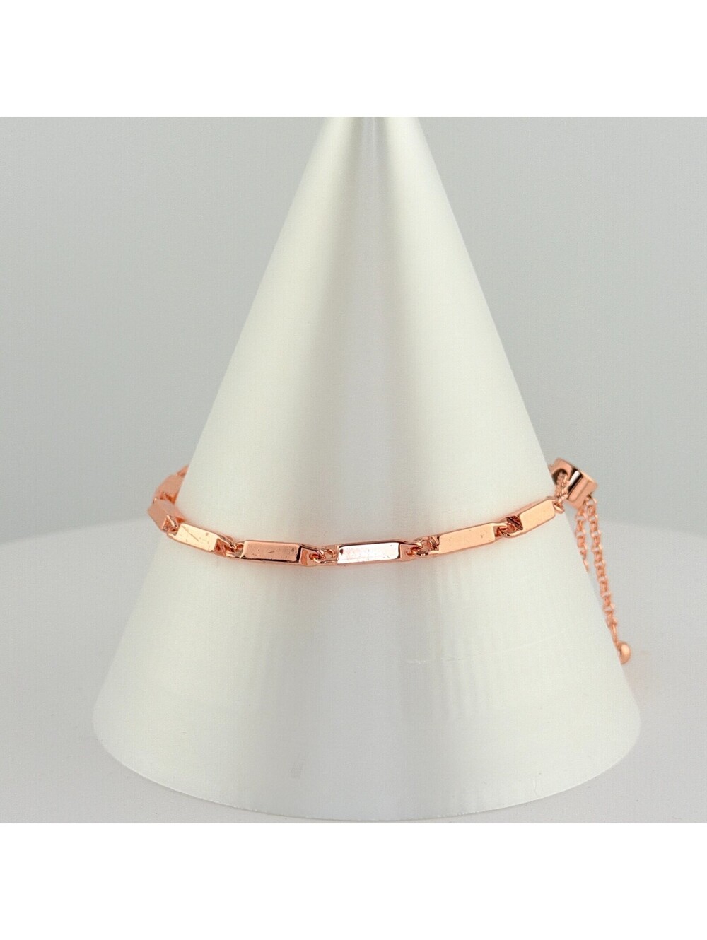 Bomb Party Single Stack Pulley Bracelet - on Rose Gold #49